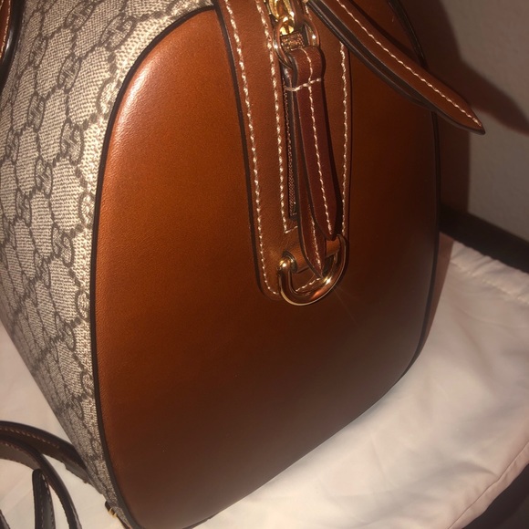 SOLD Gucci GG canvas Boston bag - Picture 3 of 15